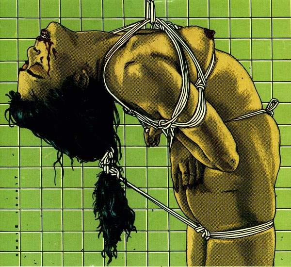 14P ropes tied tight around her pretty neck artwork