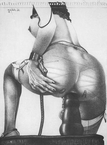 15P classic evil painful female rope and leather bondage artworks
