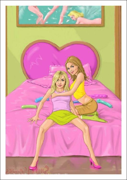 20P Hot celebrity comics exposing their sexy tits and wet pussies