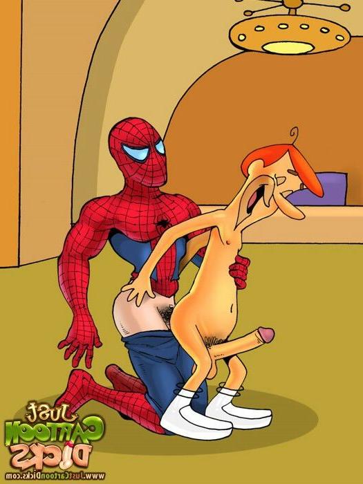 20P Hot gay porn with all the most famous toon heroes starring