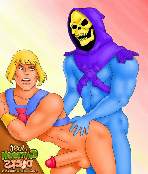 20P Hot gay porn with all the most famous toon heroes starring
