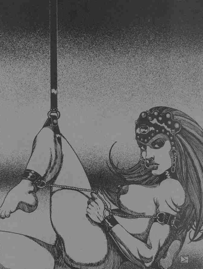 15P evil sexual bondage for women to be bound with rope for pain sex