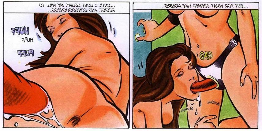 15P horny MILF lesbian spreads round wide ass for huge dildo sex