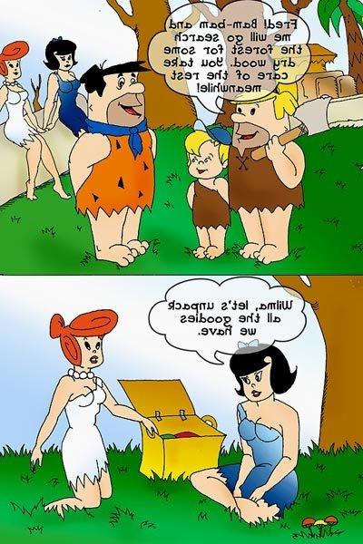 12P Brenda plugged in all her holes by Fred Flintstone