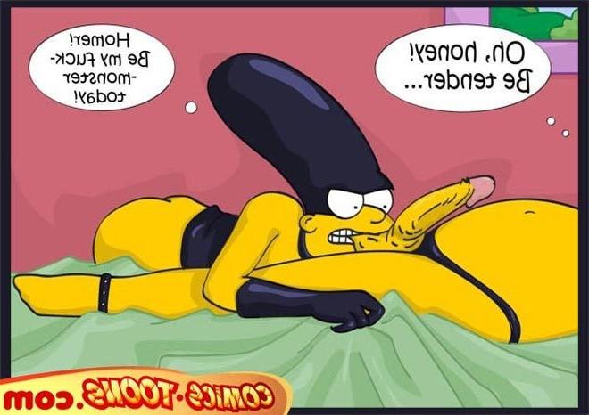 12P Marge Simpson deepthroats till gets double penetrated