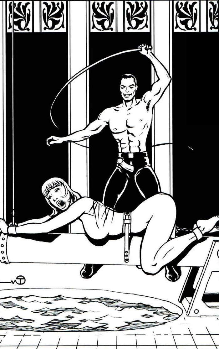 15P evil nazi beats rope bound screaming wet women