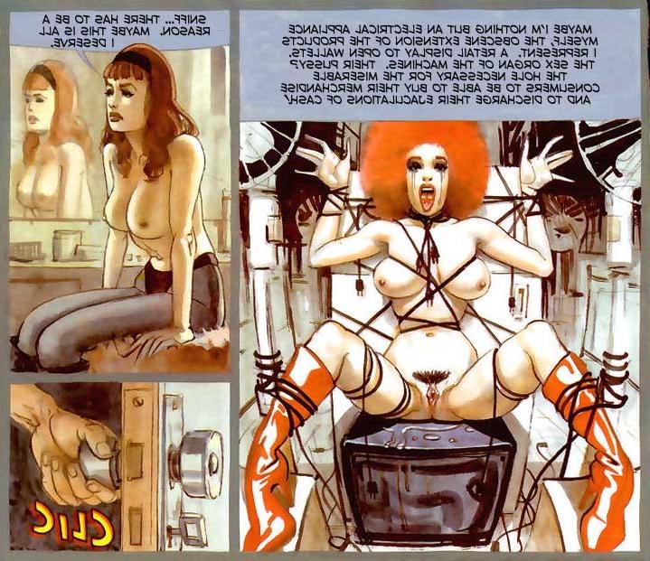 15P beautiful busty redhead is bound with rope for hard fetish sex