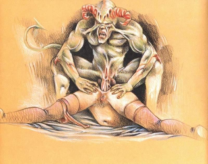 15P insane painful anal evil artwork and bondage drawings