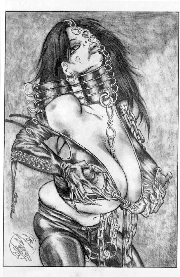 15P huge breasts tied with ropes for painful bondage fetish