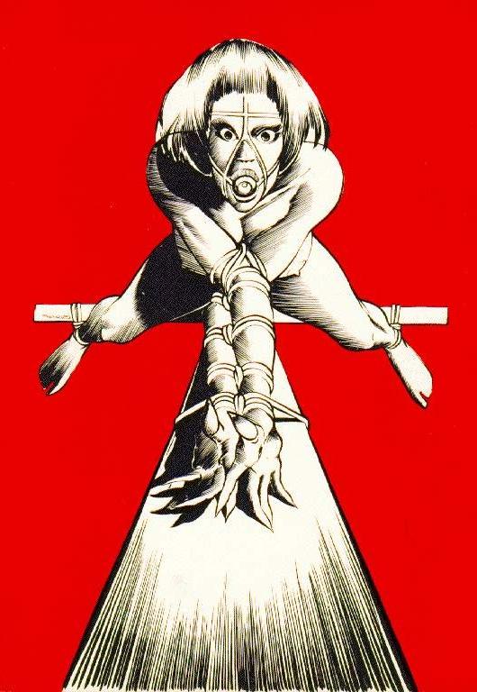 15P Classic Bishop rope bondage pain artworks and drawings