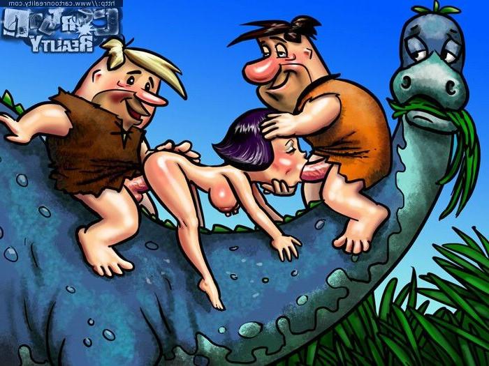 20P Dirty Flintstones throw crazy Stone Age sex parties