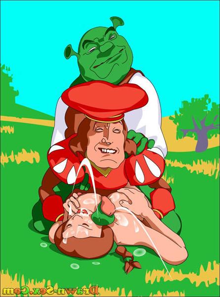 12P Fairy Godmother riding drunk Shrek