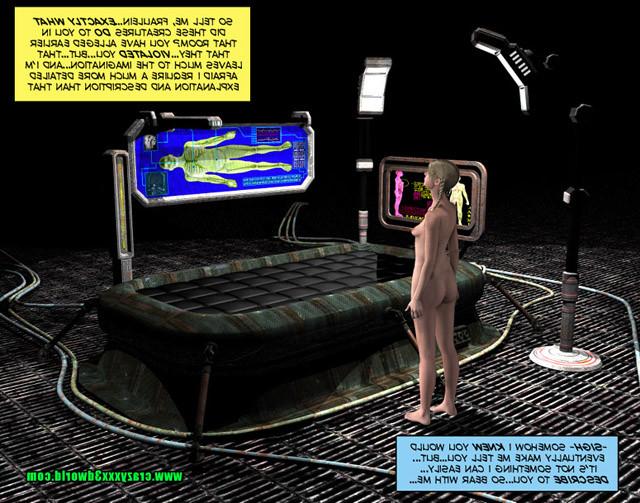 16P Aliens making a teen girl pregnant in unusual way