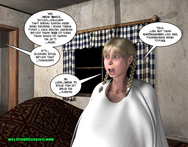 16P Aliens making a teen girl pregnant in unusual way