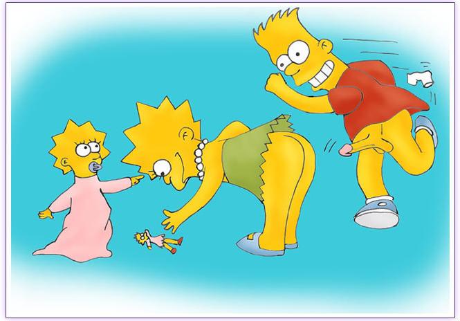 12P Maggie Simpson ass filled and gets jizz