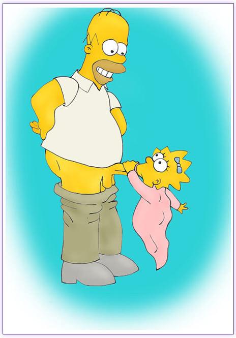 12P Maggie Simpson ass filled and gets jizz