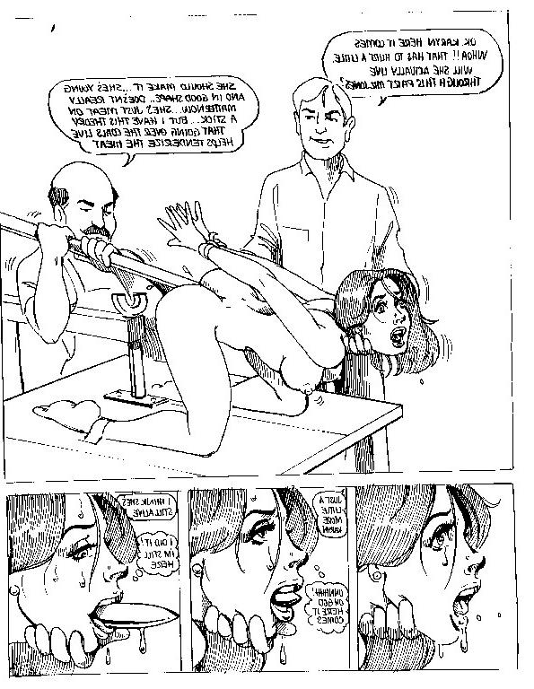 15P evil horror female rope and long sharp spike fetish sex