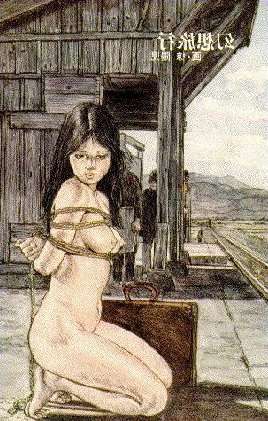 15P extreme japanese rope fetish art and classic drawings