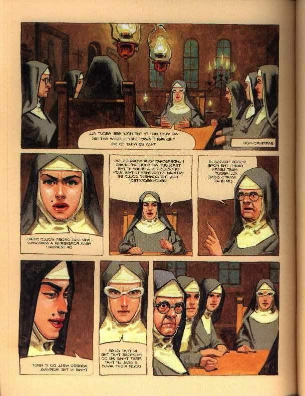 15P horny nuns get ravaged by satans giant hard cock and huge balls
