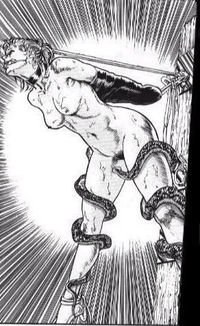 15P dungeon evil female rope and leather bondgae artworks