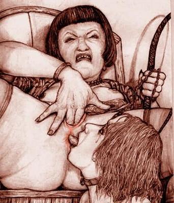 15P classic evil female rope and leather bondgae artworks