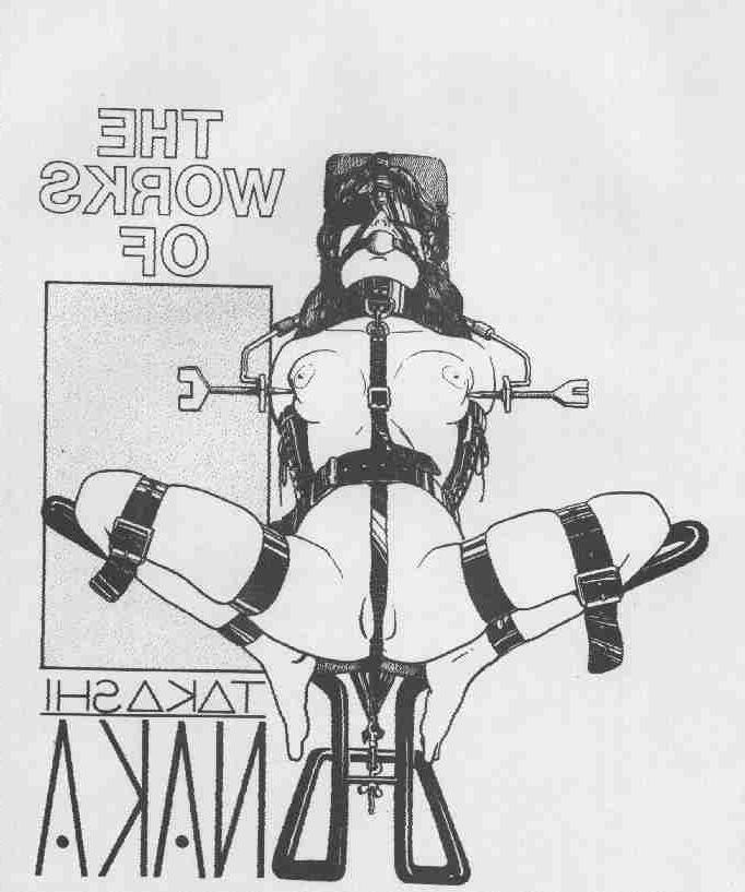 15P hard rope tied female painful bondage artworks