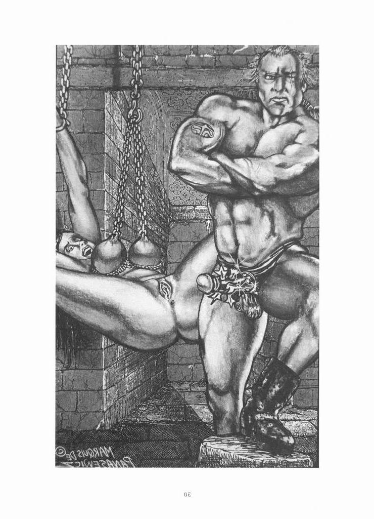 15P bizarre painful nipple piercing bondage artworks