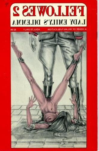 15P skinny blondes in sexual bondage fetish artworks and drawings