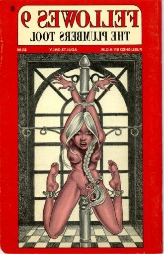 15P skinny blondes in sexual bondage fetish artworks and drawings