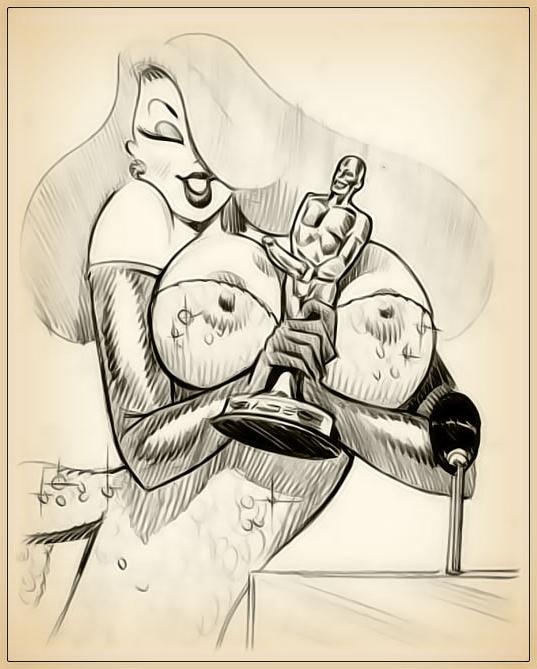 12P Petite Jessica Rabbit was fucked and takes hot jizz