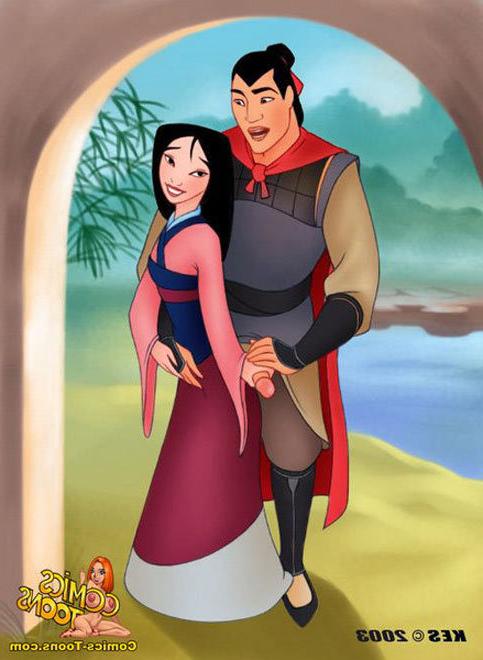 12P Thin Mulan getting punished and getting a cumblast