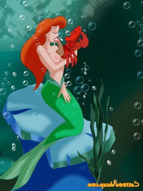 12P Ariel gets forced to suck then filled