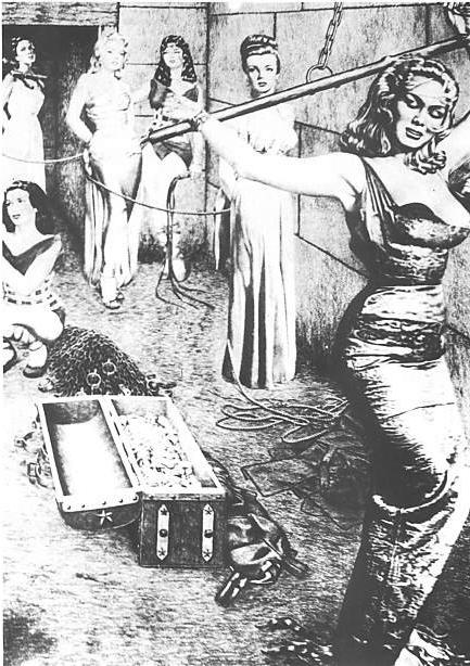 15P bizarre strange horror bondage art