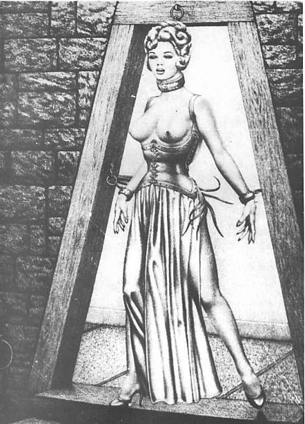 15P bizarre strange horror bondage art