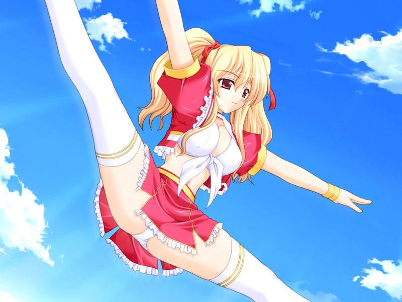 18P Teenage hentai cheerleaders with big natural breasts