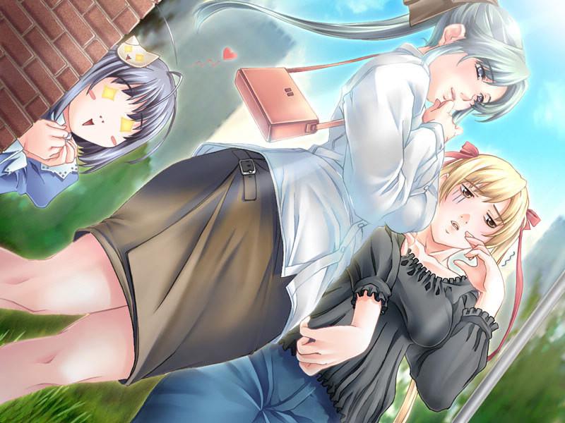 19P Two chubby hentai sisters with big natural titties fuck together