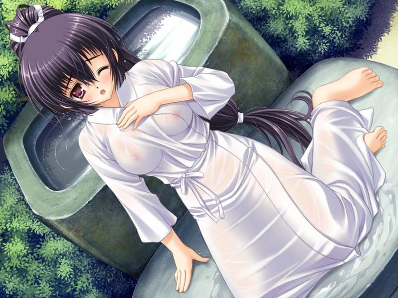 18P Thin hentai schoolgirls in short skirts with white cute panties
