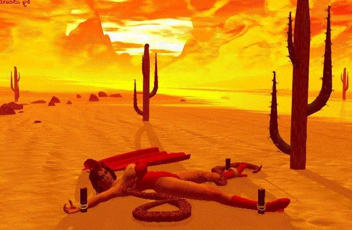 15P painful female horror bondage art archives