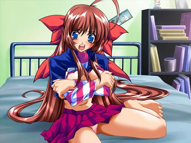 20P Hottest hentai schoolgirl with big fake tits and hard nipples