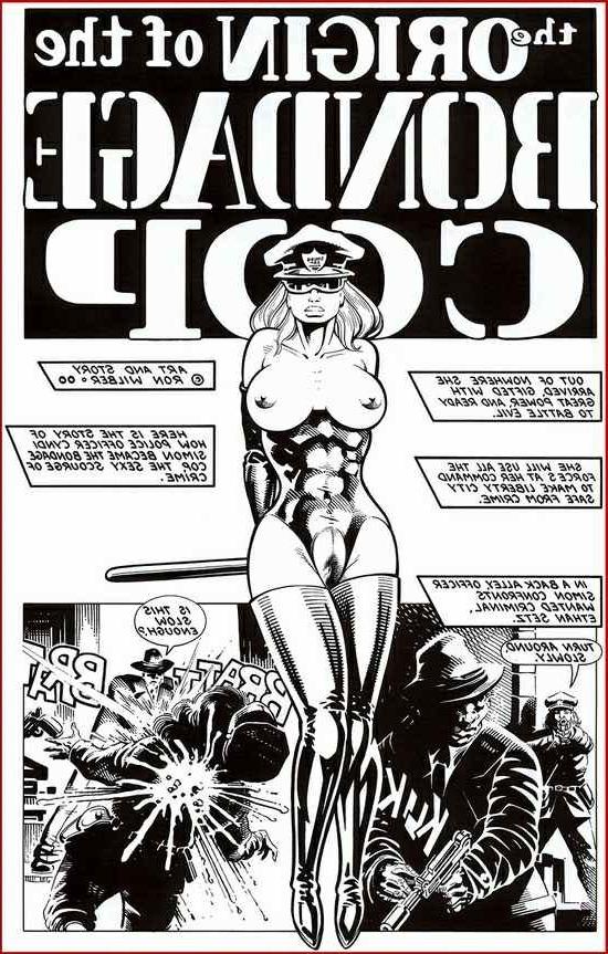 15P Bondage Cop erotic sexual fetish comic
