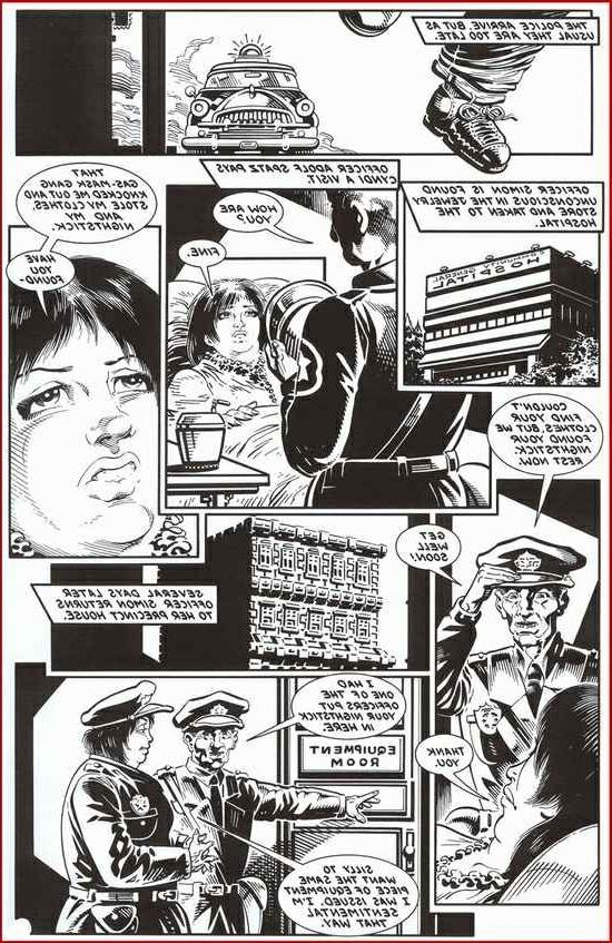 15P Bondage Cop erotic sexual fetish comic
