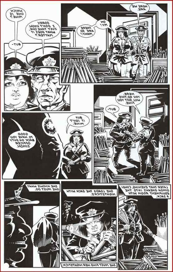 15P Bondage Cop erotic sexual fetish comic
