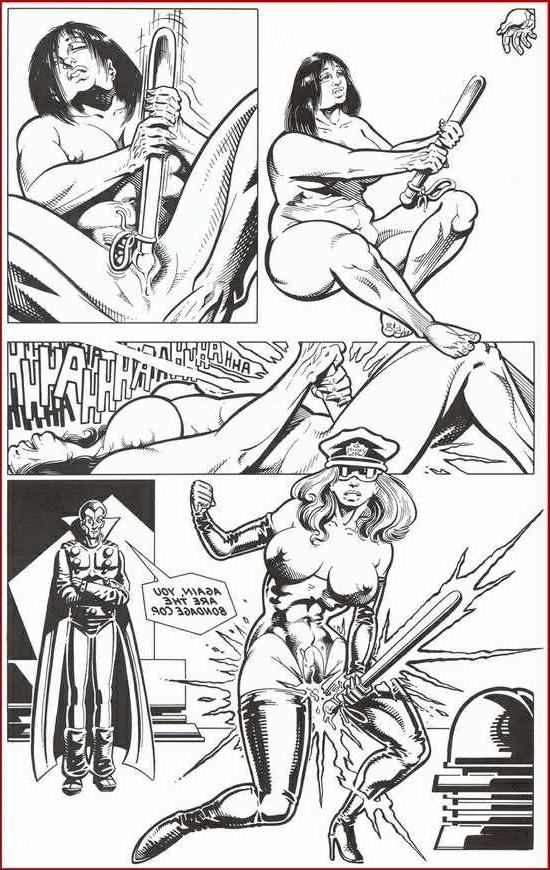 15P Bondage Cop erotic sexual fetish comic
