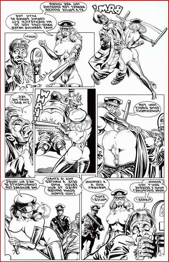 15P Bondage Cop erotic sexual fetish comic