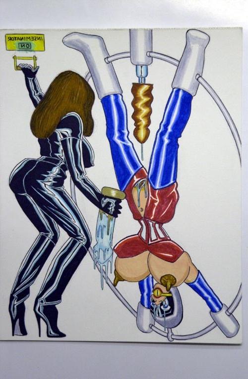 15P bizarre erotic sexual bondage artwork