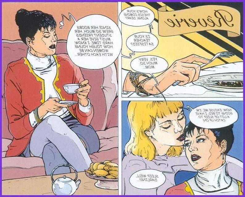 15P blonde ravaged by horny costume lesbians