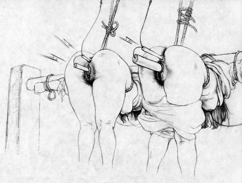 15P women breasts tied bondage sex artwork