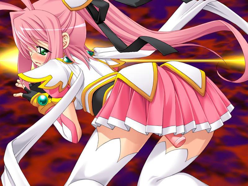 20P Pink haired hentai warrior princess with big tits and a teen ass