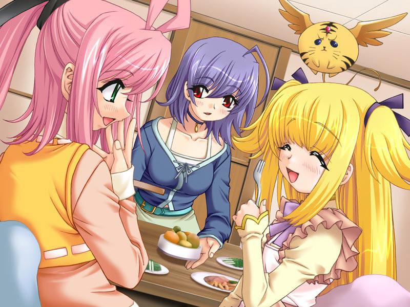 20P Pink haired hentai warrior princess with big tits and a teen ass