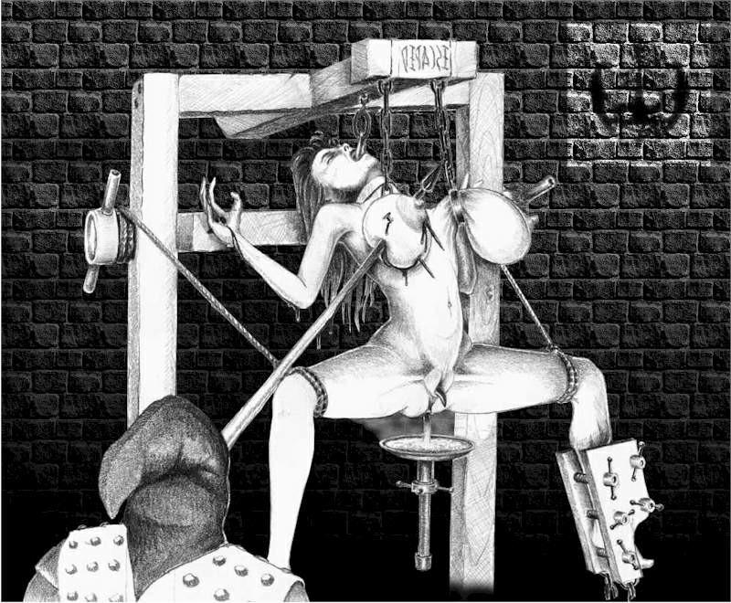 15P evil bondage horror pain artwork